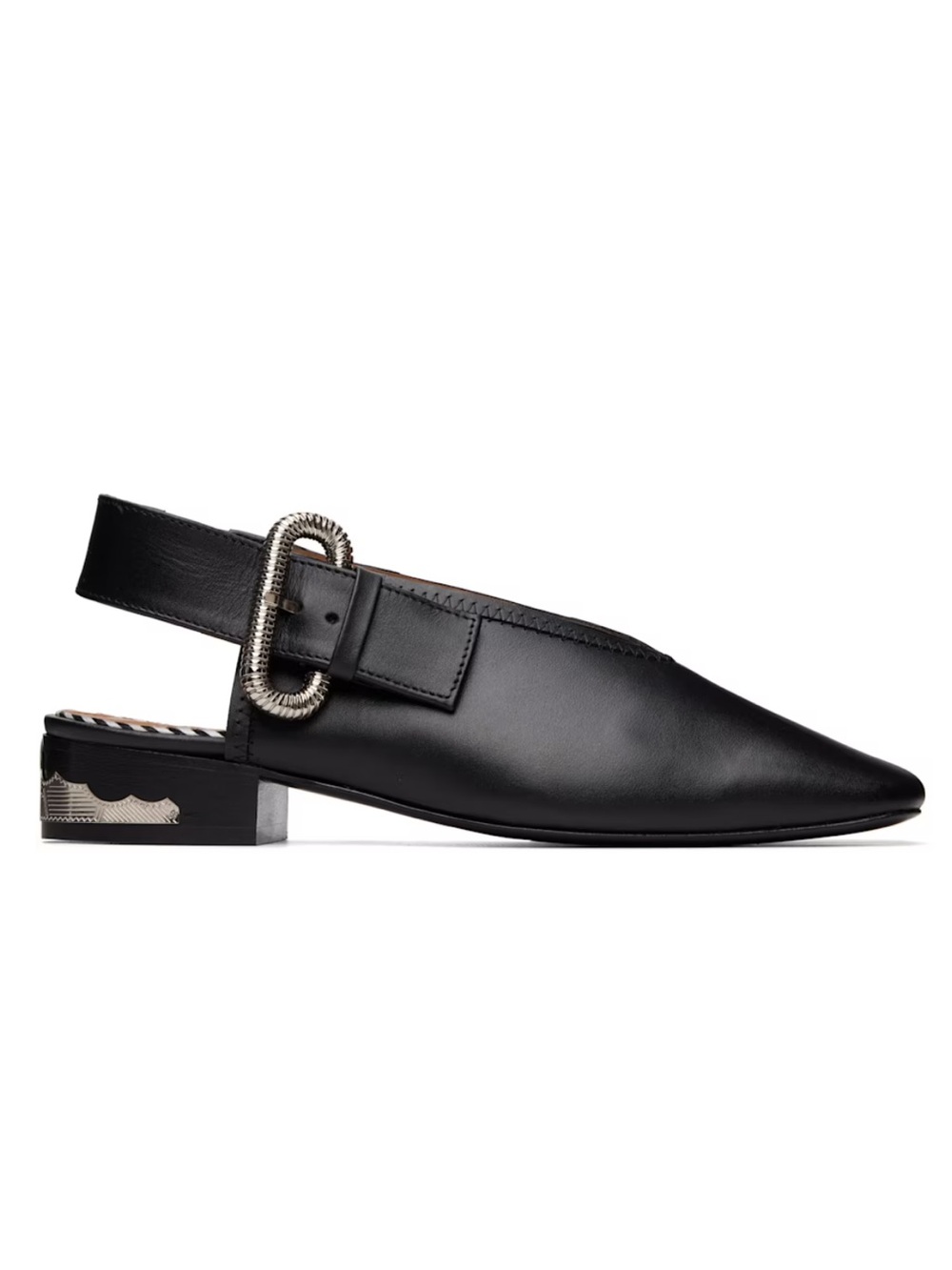 Toga Pulla Ssense Exclusive Leather Flats | Size 36